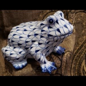 Vintage Andrea by Sadek hand painted frog